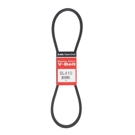 Mbl Mitsuboshi FHP General Utility V-Belt 0.65 in. W X 41 in. L For Fractional Horsepower Motors 5L410A